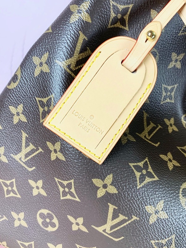 ルイヴィトンバッグ素材ディテール